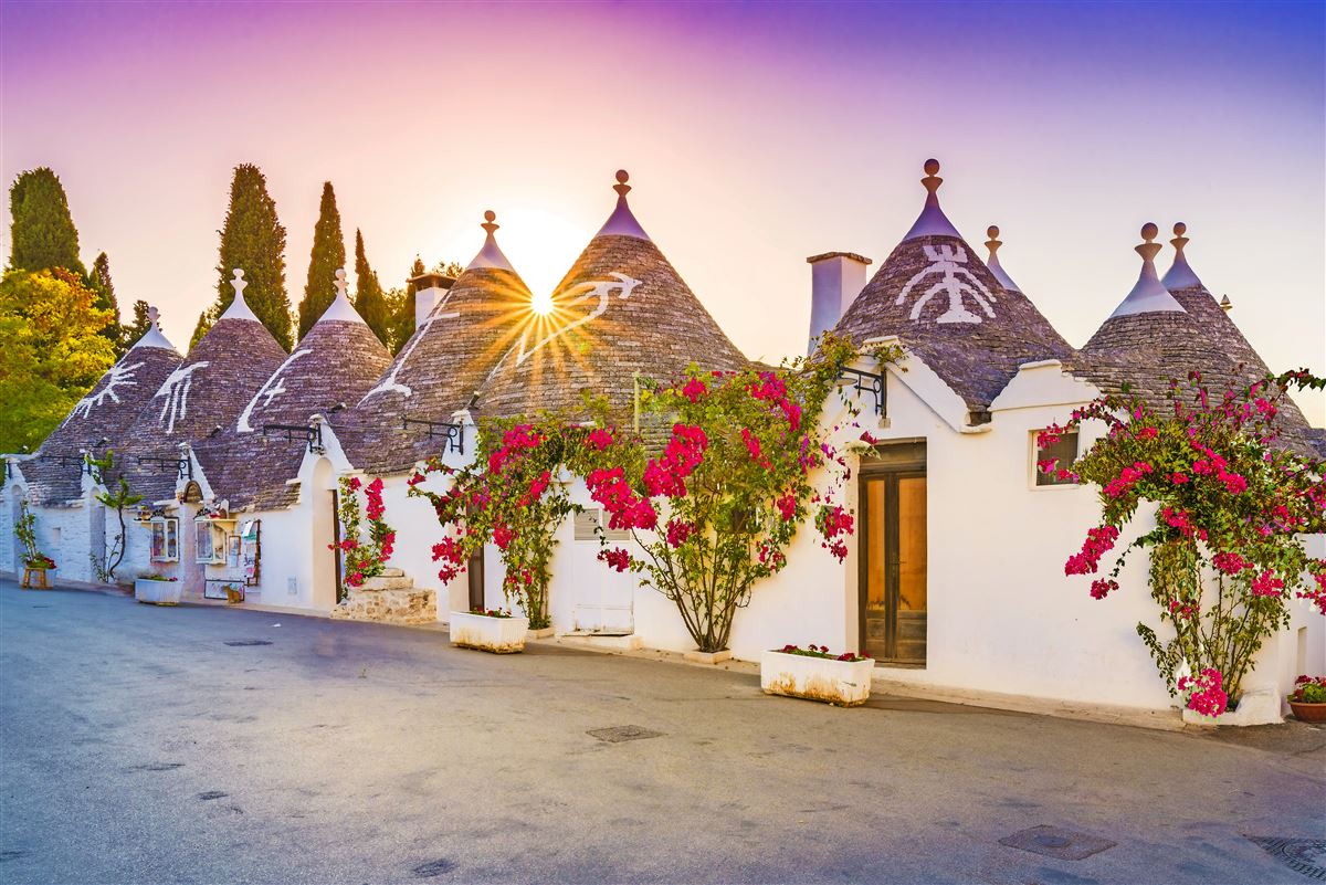 Trulli Häuser in Alberobello